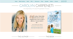 Desktop Screenshot of carolyncarpeneti.com